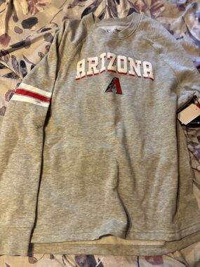 Genuine Merchandise Gray Arizona Diamondbacks long sleeve t-shirt